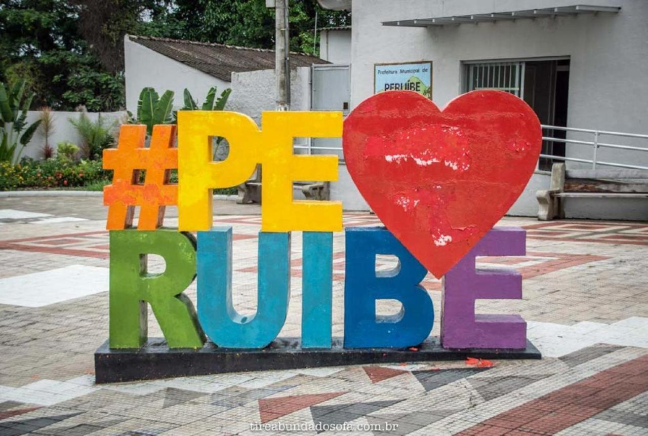 Apartamento Peruibe Pe Na Areia!!! Peruíbe Exterior foto